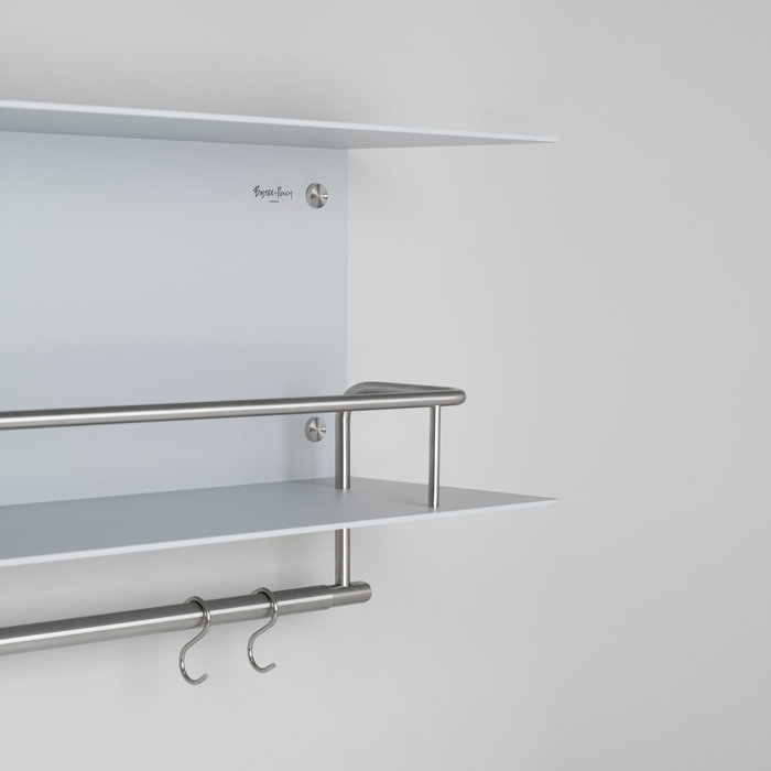 Buster+Punch Kitchen Shelf / Hanger / Stone / Steel