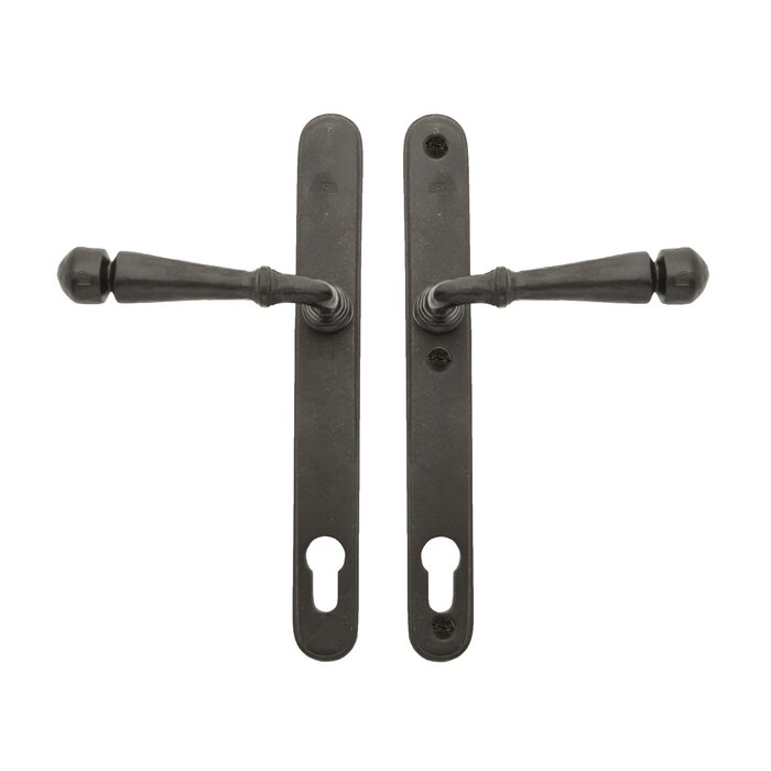 Dauby Security set PH1830 + PH1830 aged iron (VO) - black - 72 - 92 - 110mm