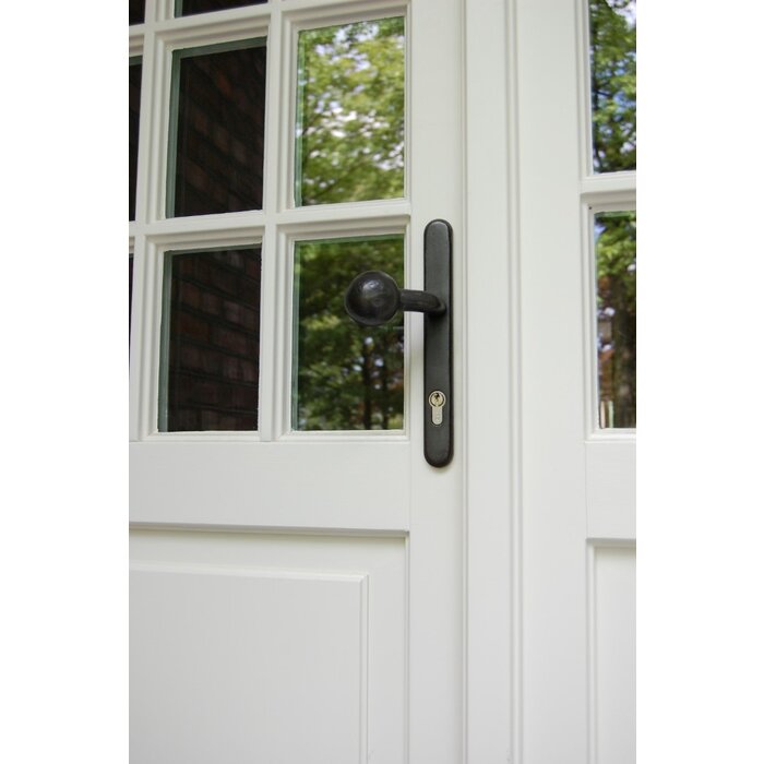 Dauby Veiligheidsgarnituur TOP + PH1920 verouderd ijzer (VO) – zwart - 72 - 92 - 110mm