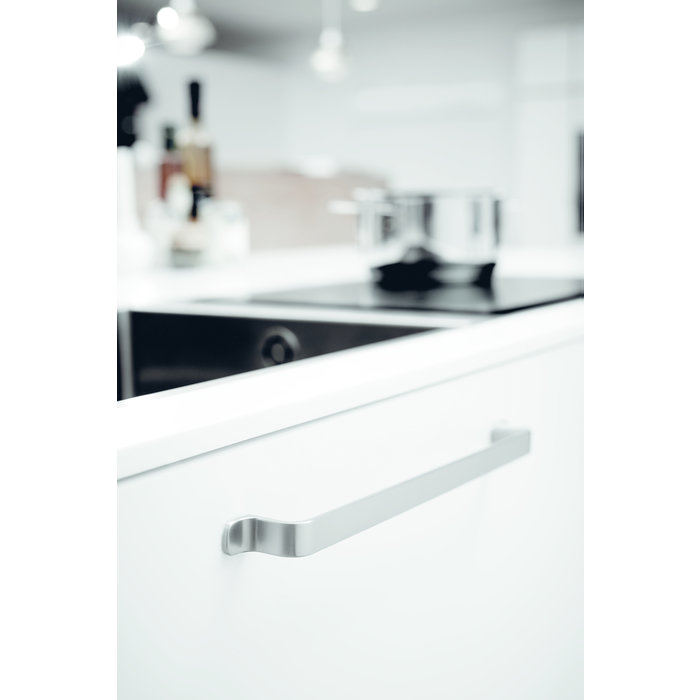 Furnipart Poignée de meuble Furnipart Rio aspect inox