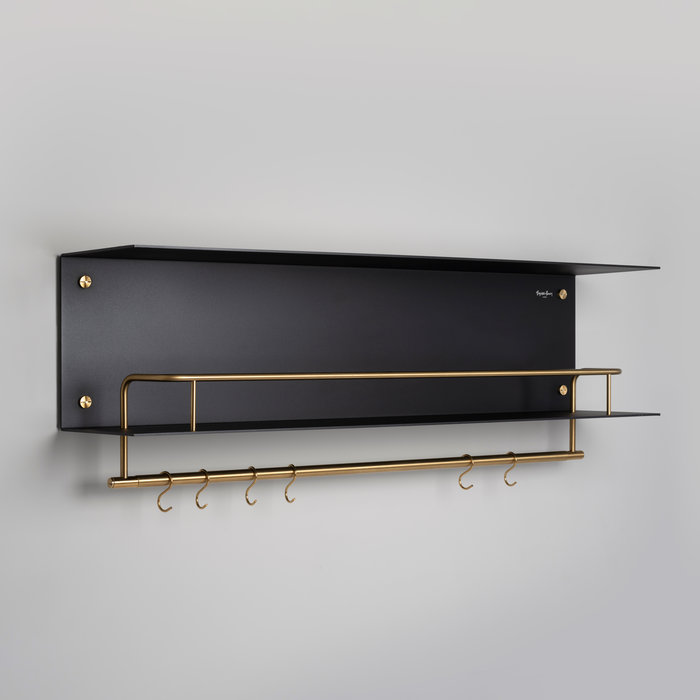 BRASS KITCHEN WITH WOOD AND BRASS DETAILS - Buster + Punch
