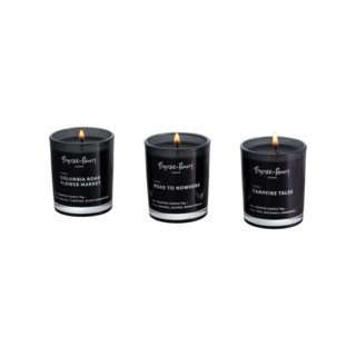 Buster+Punch Road to nowhere collection / Scented candle set / 75g x 3
