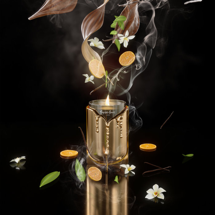 Buster+Punch Bougie parfumée / Route vers nulle part / 220 g