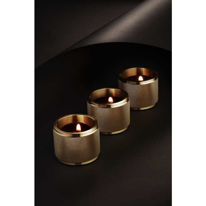 Buster+Punch Tealight candle holder / Brass