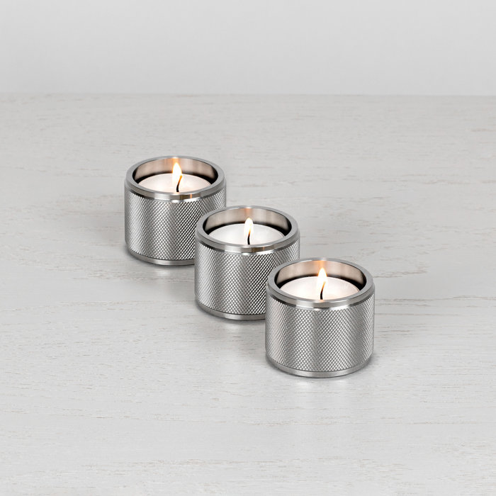 Buster+Punch Tealight candle holder / Steel / Set of 3