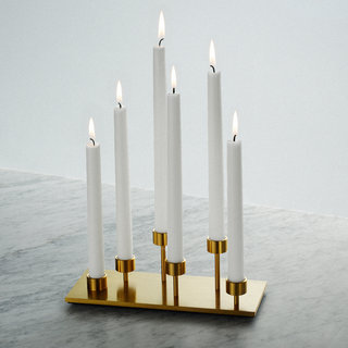 Buster+Punch Machined / Candelabra / Brass