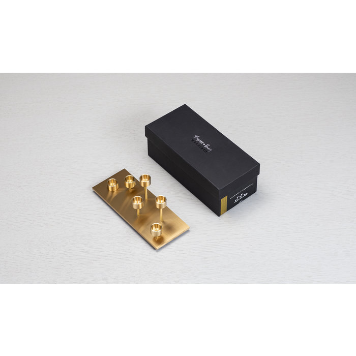 Buster+Punch Machined / Candelabra / Brass