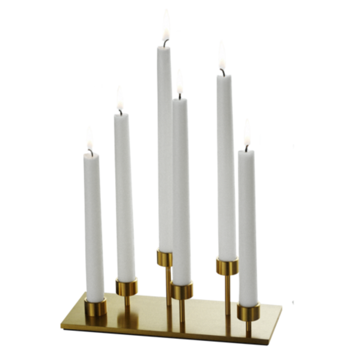 Buster+Punch Bearbeitet / Kandelaber / Messing