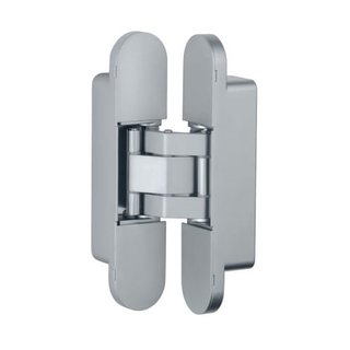 STERK Invisible 3D Hinge matt Chrome - 28 x135mm
