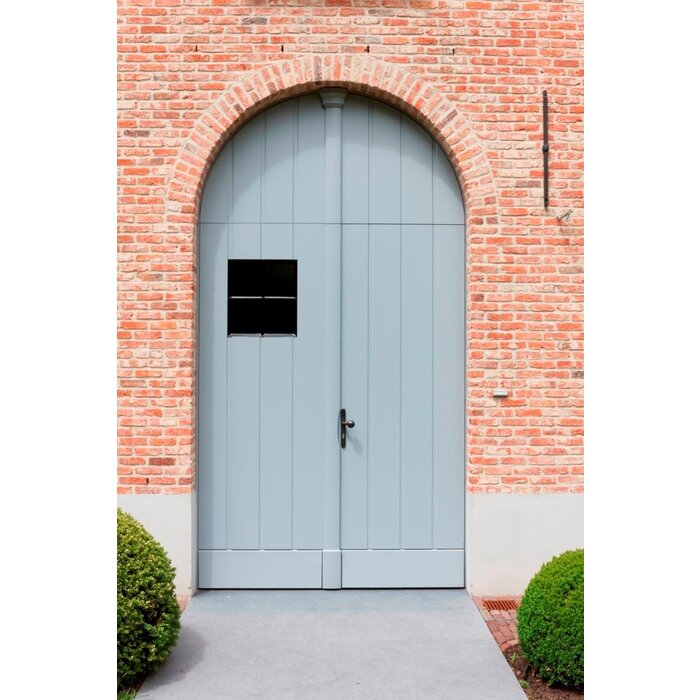 Dauby Veiligheidsgarnituur TOP + PHL verouderd ijzer (VO) – zwart - 72 - 92 - 110mm