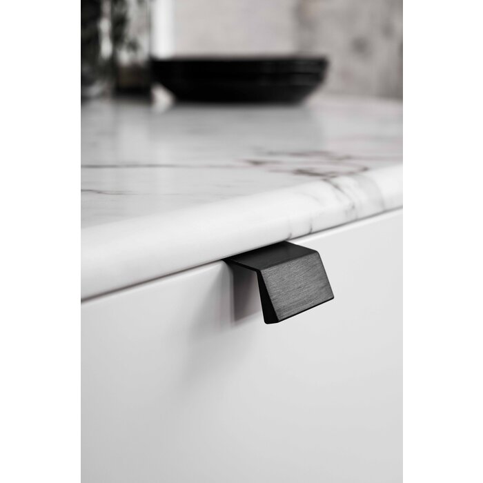 Furnipart Poignée d'angle Furnipart BENCH noir mat L=40 mm