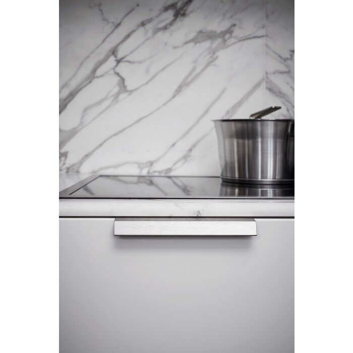 Furnipart Furnipart corner handle BENCH in stainless steel look L= 200 mm