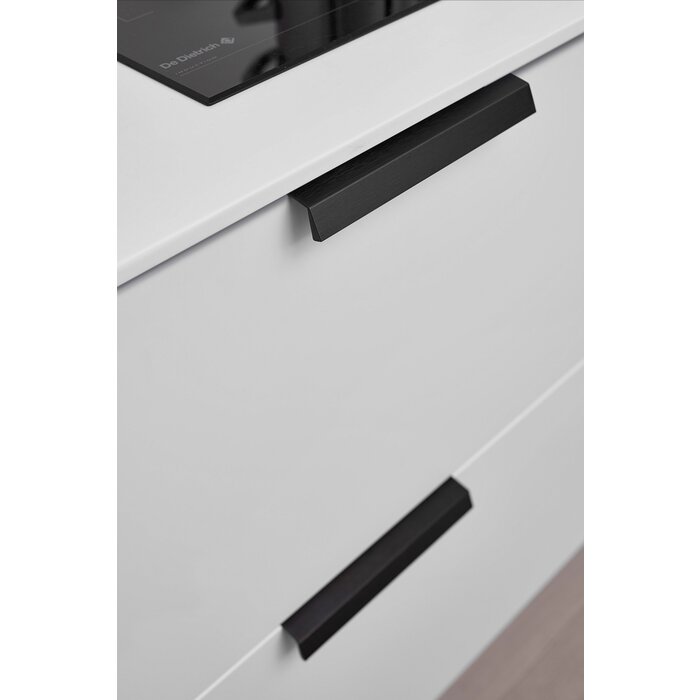 Furnipart Furnipart corner handle BENCH matt black L=200 mm