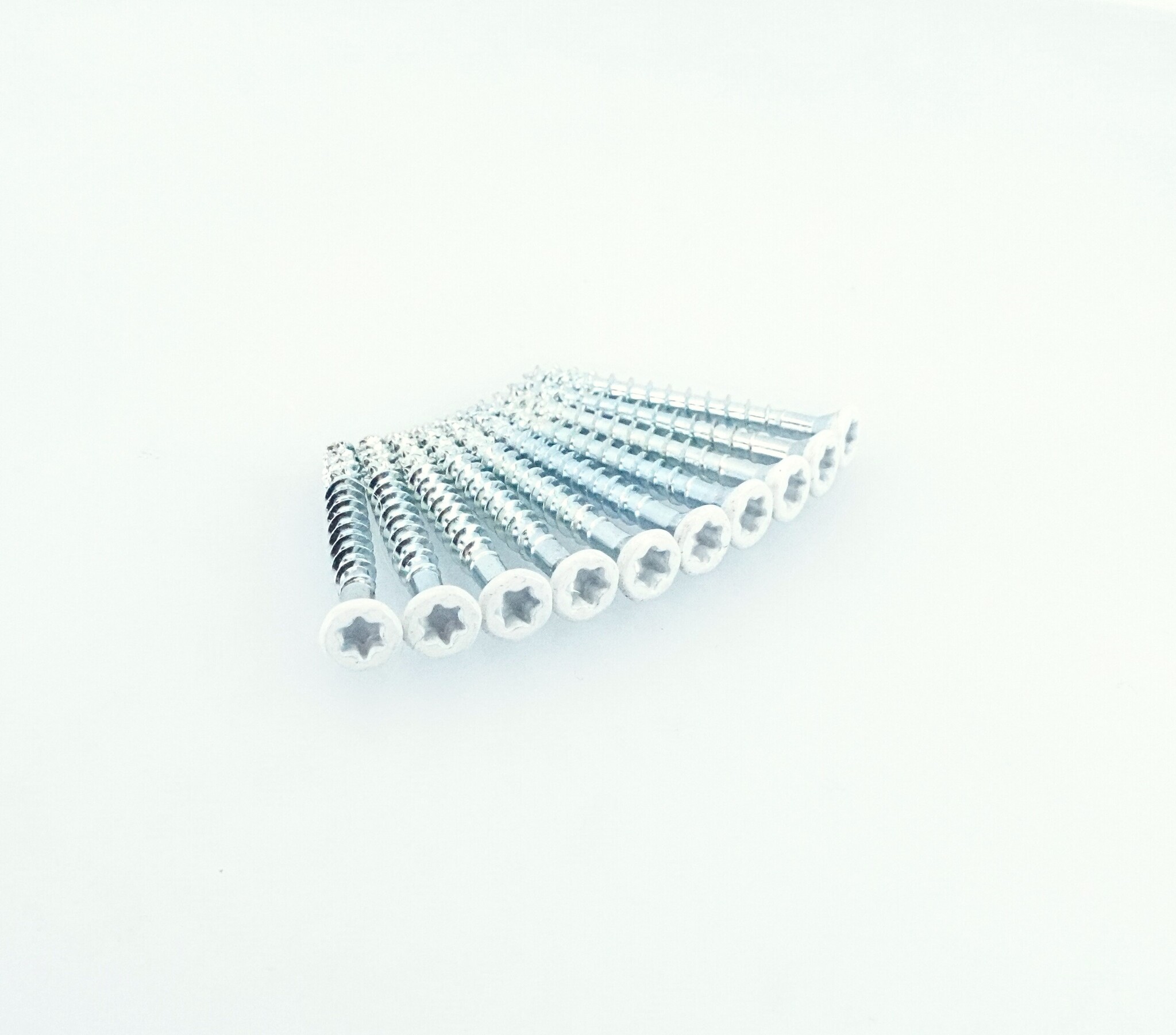 White Torx screw 4mm L=40mm - Torx T-20