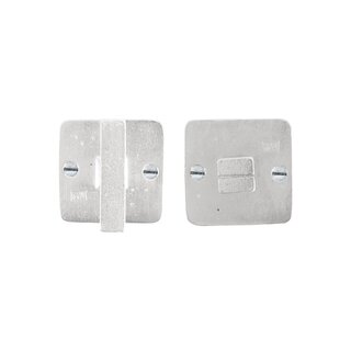 Dauby Set WC WC /QU mattweißbronze (WBS)