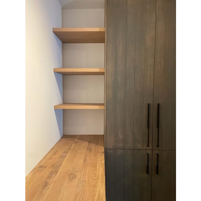 I.B.E. Poignée de meuble noire DRIMO 224 mm asymétrique