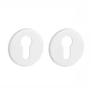 Aprile White Aprile cylinder plates round Ø 52x5mm