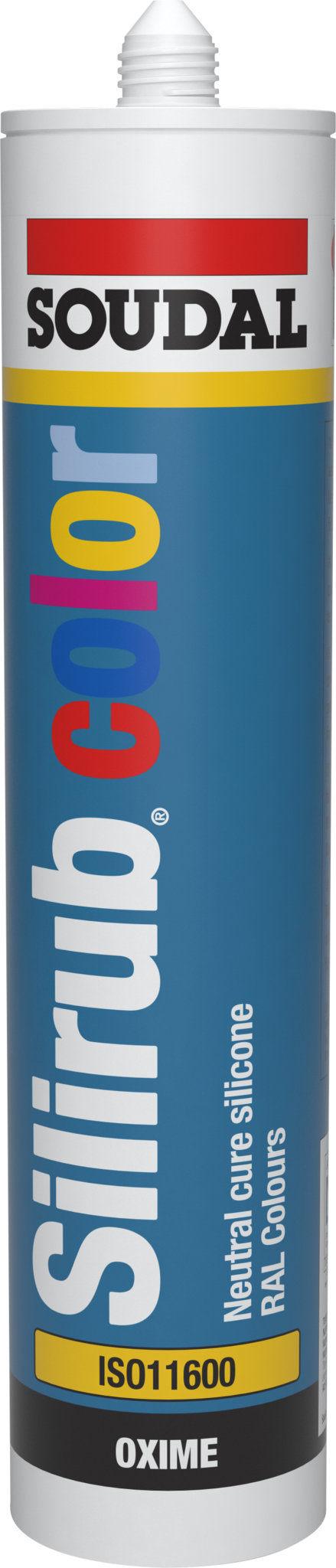 300 ml Silirub Color silicone - RAL kleuren in koker (15 stuks)