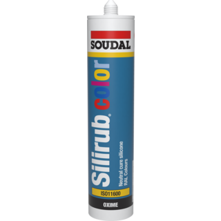 SOUDAL 300 ml Silirub Color silicone - RAL kleuren