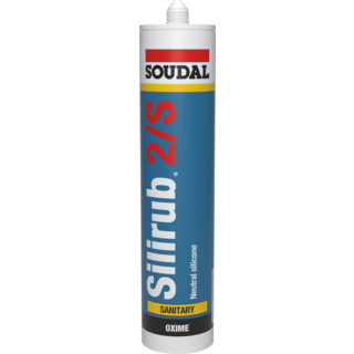 SOUDAL 300 ml Silirub 2 "S" Sanitärsilikon