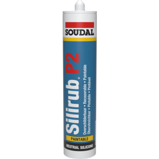 SOUDAL 300 ml Silirub P2 begrenzt überstreichbares Silikon