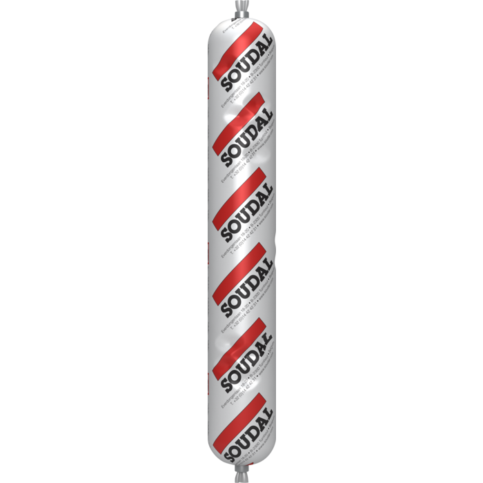 SOUDAL Mastic pour verre TS à peindre 600 ml en saucisse (12 pièces)