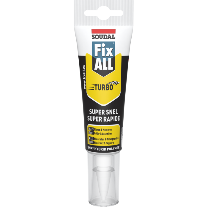SOUDAL 125 ml Fix All Turbo white in tube (10 pieces)