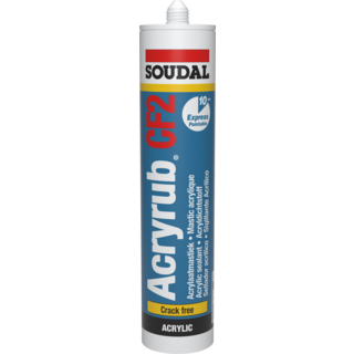 SOUDAL 310 ml Acryrub CF2 white