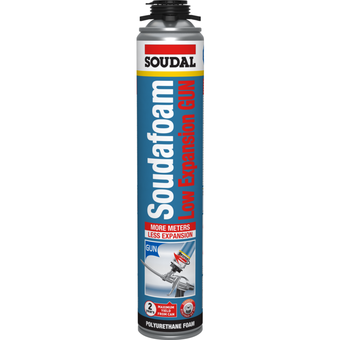 SOUDAL Soudafoam 750 ml Low Expansion Gun für klassische Pistole (12 Stück)