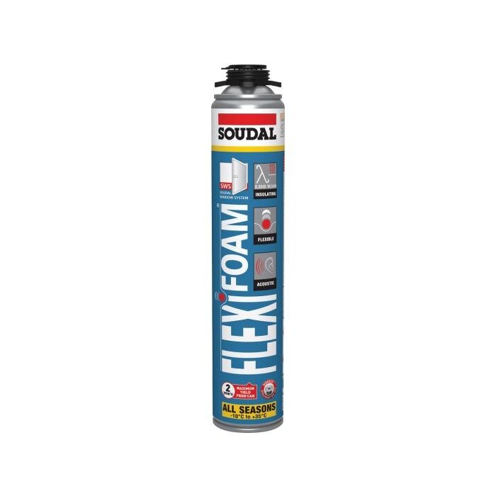 SOUDAL Flexifoam Gun 750 ml voor klassiek pistool (12 stuks)