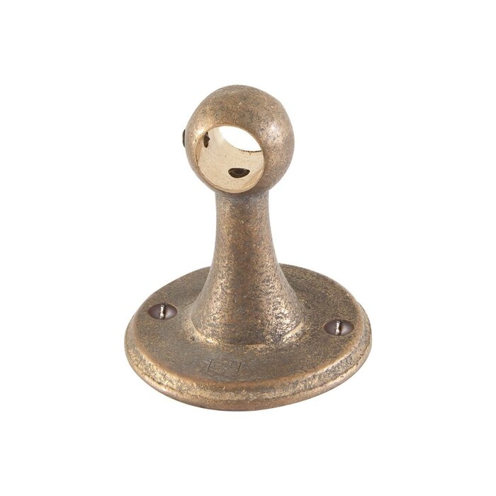 Dauby Pièce de support central bronze brut