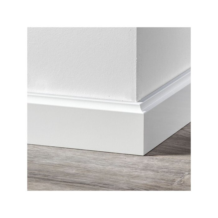 Douwes Dekker Retro plint 2,4m - 70mm Hoog / 12mm Dik