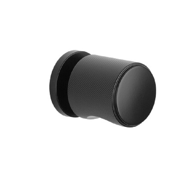 Aprile Bouton de porte Aprile simple noir CALLA Ø 46 mm