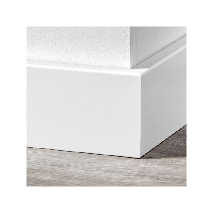Douwes Dekker Renovation skirting board 2.4 meters RAL 9016 traffic white