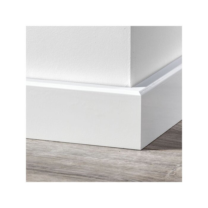 Douwes Dekker Plinthe Classic Rénovation 2,4 mètres RAL 9010 blanc