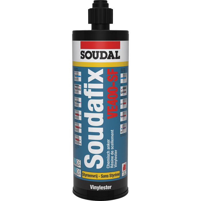 SOUDAL 380 ml Soudafix VE400-SF in cartridge (12 pieces)