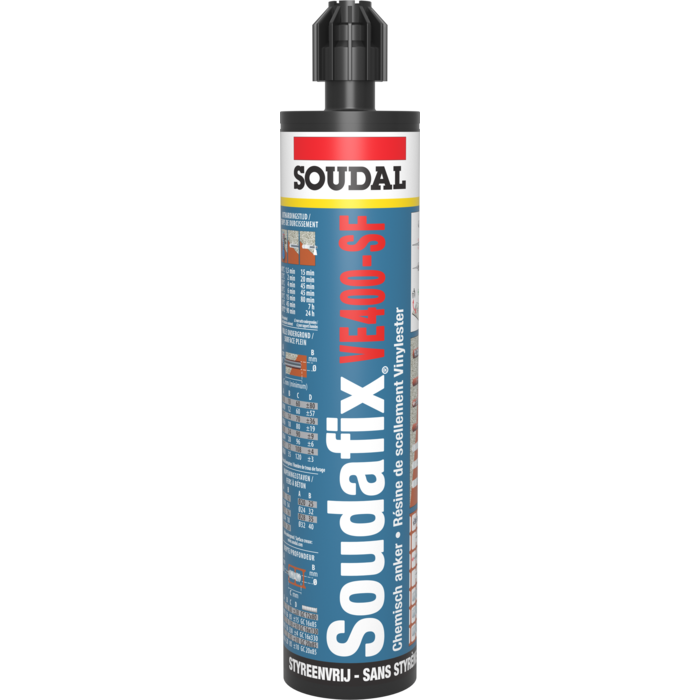 SOUDAL 280 ml Soudafix VE400-SF in koker