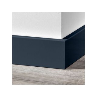 Douwes Dekker Moderne Sockelleiste 2,4 Meter – Anthrazitgrau