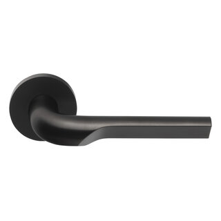 Formani Formani door handles "RIVIO" GL100-G sprung black PVD