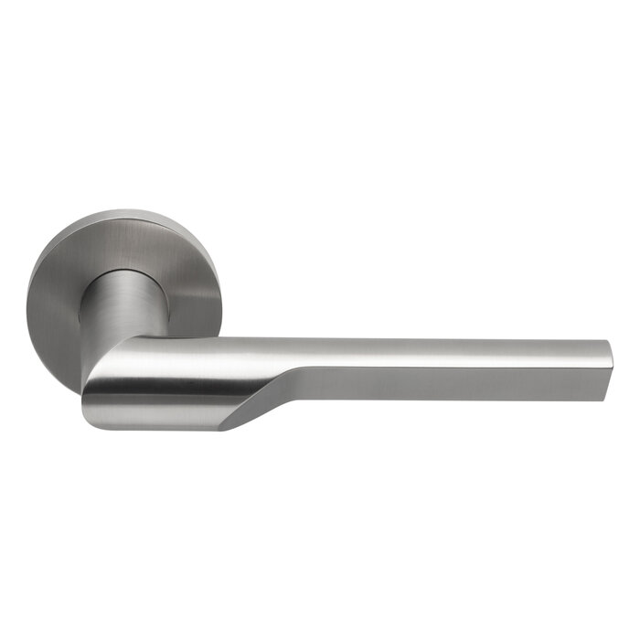 Formani Formani door handles "RIVIO" GL101-G sprung mat stainless steel without key plates