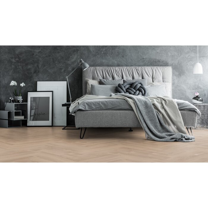 Douwes Dekker Herringbone Laminate by Douwes Dekker - Galant herringbone 4V (8 mm | 85.5 x 14.3 cm) - Jasmine