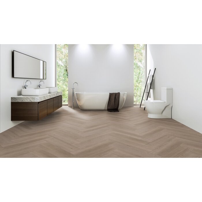 Douwes Dekker PVC Laminate from Douwes Dekker - Click wide herringbone 04873