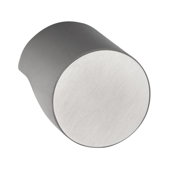 Formani Bouton de meuble rond massif RIVIO GL24M inox mat