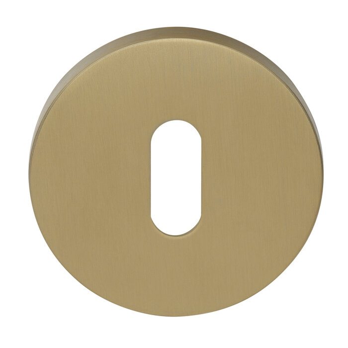 Formani 1 Schlüsselplatte ECLIPSE Mattgold DRN53 (pro Stück)