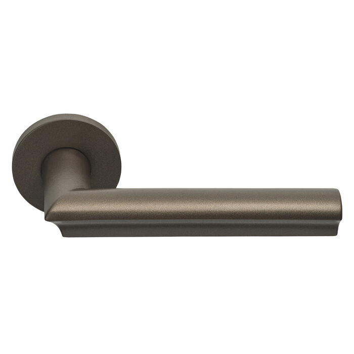 Formani Bronze door handles "ECLIPSE" DR102-G sprung without key plates