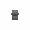 Dauby Türstopper aus rohem Metall – 25 x 25 x 32 mm