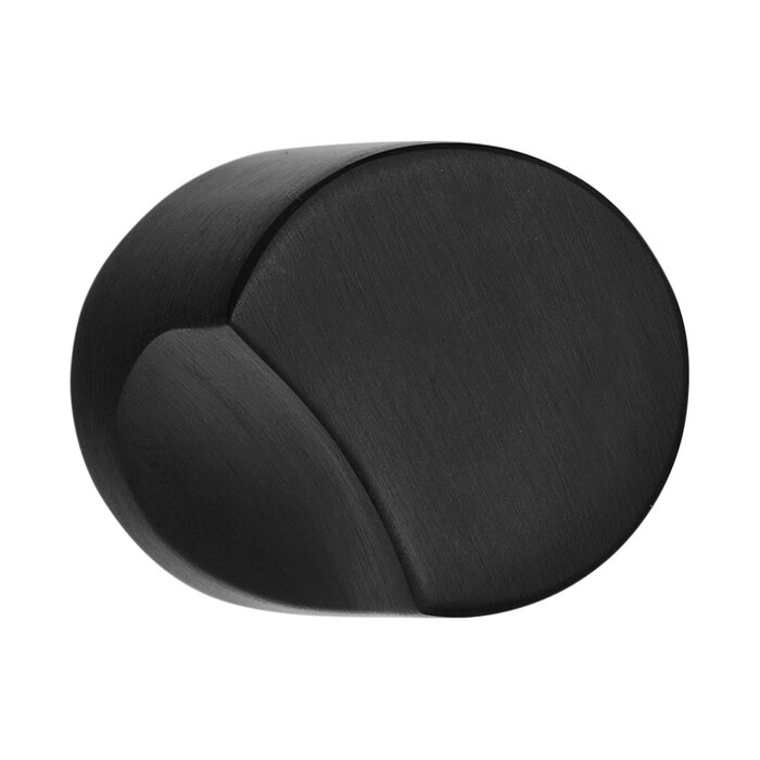 Formani Bouton de meuble rond massif ECLIPSE DR23M noir mat