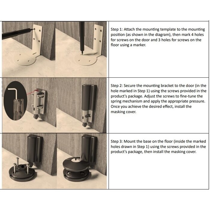 Aprile Aprile door stopper HL-A matt black