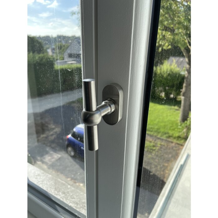 Intersteel Intersteel Window handle T-shape brushed stainless steel