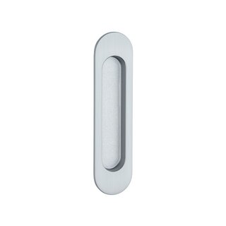 Aprile Sliding door bowl 7040 - oval 152 x 39 mm matt Chrome
